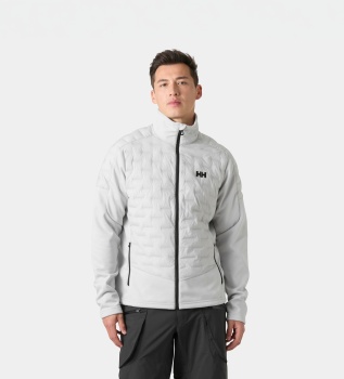 Giacca isolante HP Hybrid Stretch bianco grigiastro