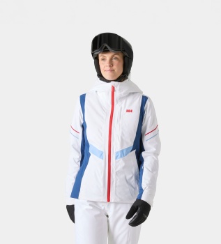 Smučarska jakna Courchevel bela