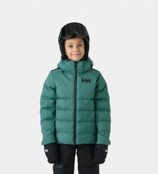 Veste de ski Kvitfjell Race Puffy verte
