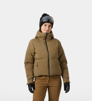 Giacca da sci Nora Short Puffy marrone