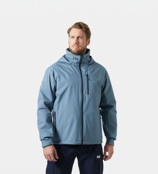 Giacca nautica Crew Hooded Midlayer 2.0 blu