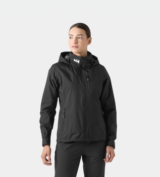 Jadralna jakna Crew Hooded Midlayer 2.0 črna