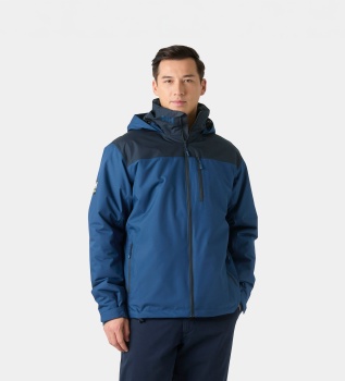 Veste polaire Crew Hooded bleu marine