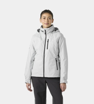 Veste polaire Crew Hooded grise