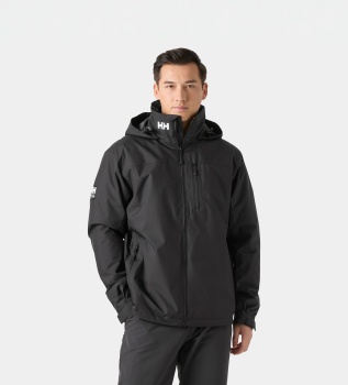 Veste polaire Crew Hooded noire
