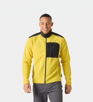 Daybreaker Block Fleece Jacket Yellow