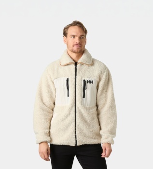 Giacca in pile Moonlit Pile beige