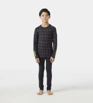 Completo termico Graphic Lifa Merino grigio