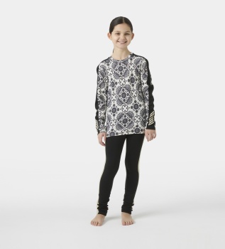 Completo termico Graphic Lifa Merino nero