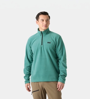 Polar meio fecho Daybreaker verde