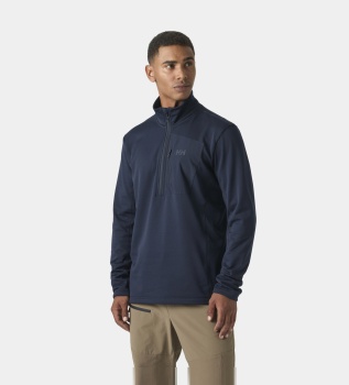 Polaire demi-zip Versalite bleu marine