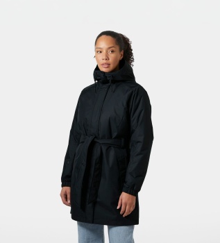 Gesteppter Trenchcoat HH Classic marineblau