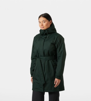 Gesteppter Trenchcoat HH Classic grün