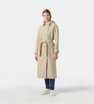 Langer Trenchcoat Avenue beige