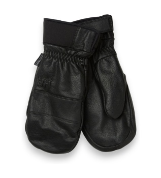 Alpha black mittens