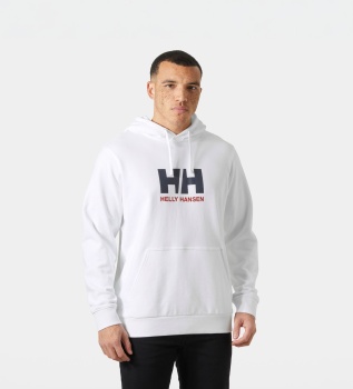 Sweat à capuche HH Logo blanc
