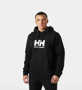Sweat à capuche HH Logo noir