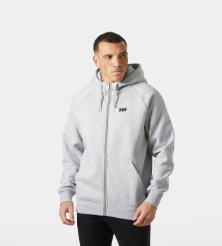 Sweat à capuche zippé Elevate gris
