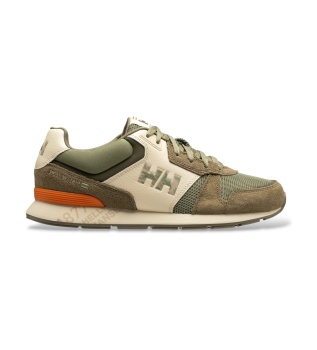 Sneaker in pelle Anakin Leather 2 verde e grigio