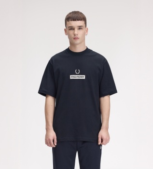 Camiseta Graphic azul marino