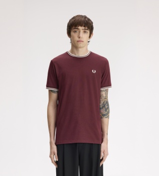 Camiseta Twin Tipped burdeos