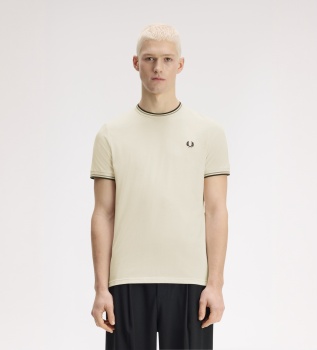 Camiseta Twin Tipped beige