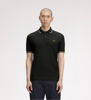 Polo Twin Tipped verde-noite