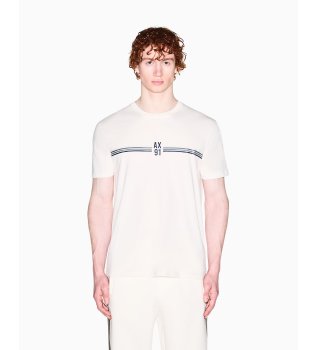 Camiseta Basic branco creme