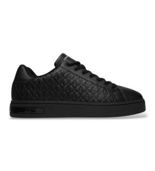 Tênis London com textura preto