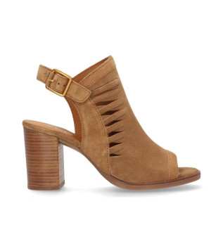 Bruine Liset leren enkellaarsjes