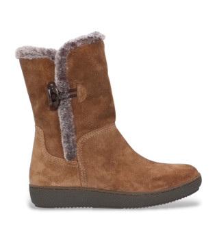 Urban ankelstvlar i brunt lder