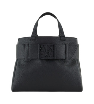 Bolso Shopper de mano negro