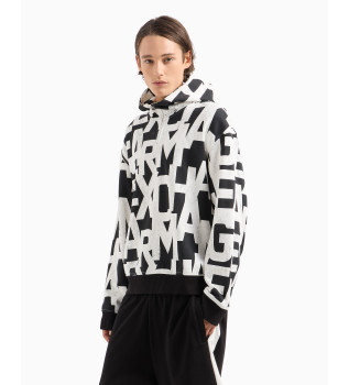 Sweatshirt Letras noir