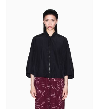 Giubbotto bomber nero