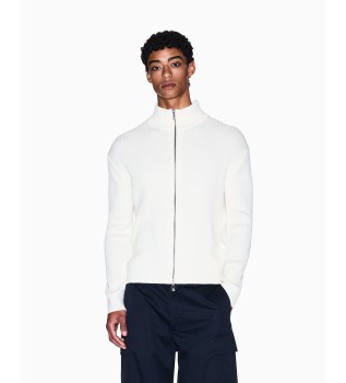 Kurtka z zamkiem błyskawicznym beżowa