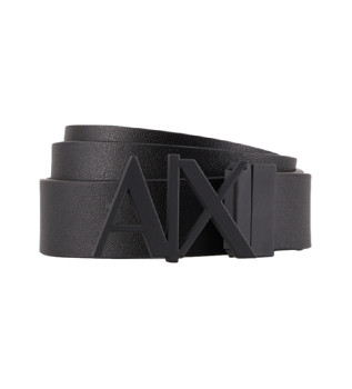 Ceinture en cuir noir