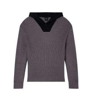 Hooded jumper dark grey