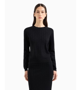 Maglia nera slim fit