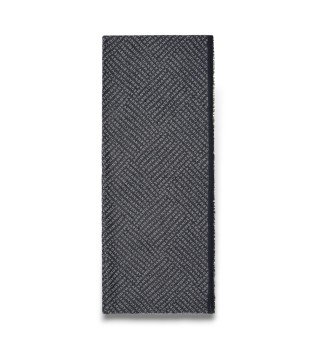 Scarf Jaquard Logo blue