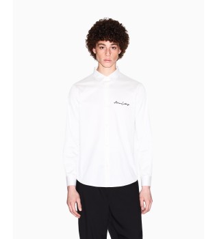 Elastyczna koszula w kolorze białym