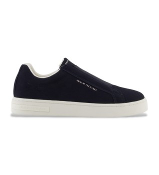 Union l�der-sneakers navy