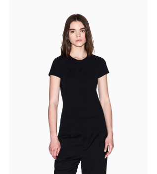 Basic-T-Shirt schwarz
