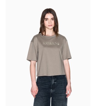 T-shirt dcontract marron