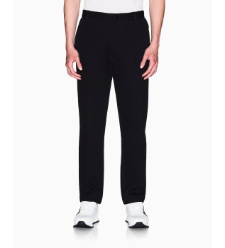 Pantalon chino noir sophistiqu