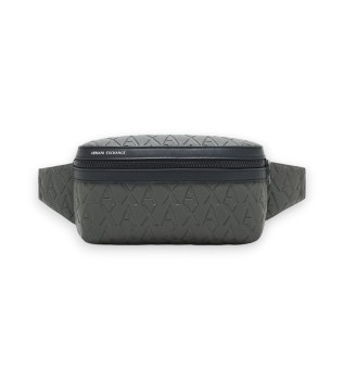 multilogo fanny pack grey