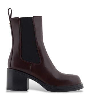 Bottines chelsea marron