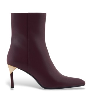 Ankle boots Elegant burgundy