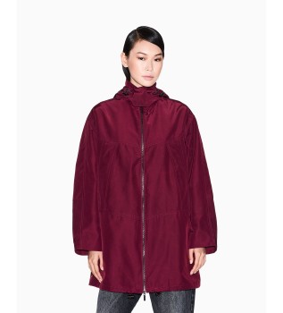 Maroon Lightweight Parka