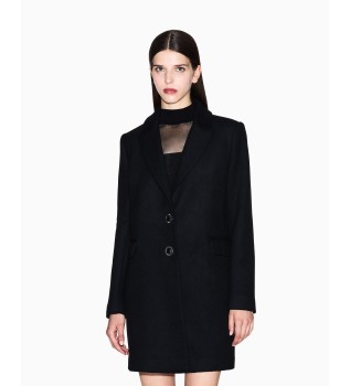 Cappotto Caban nero