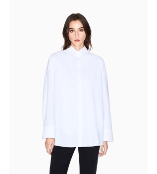 Relaxed fit shirt white